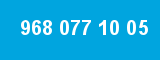 968 077 10 05 968 077 10 05